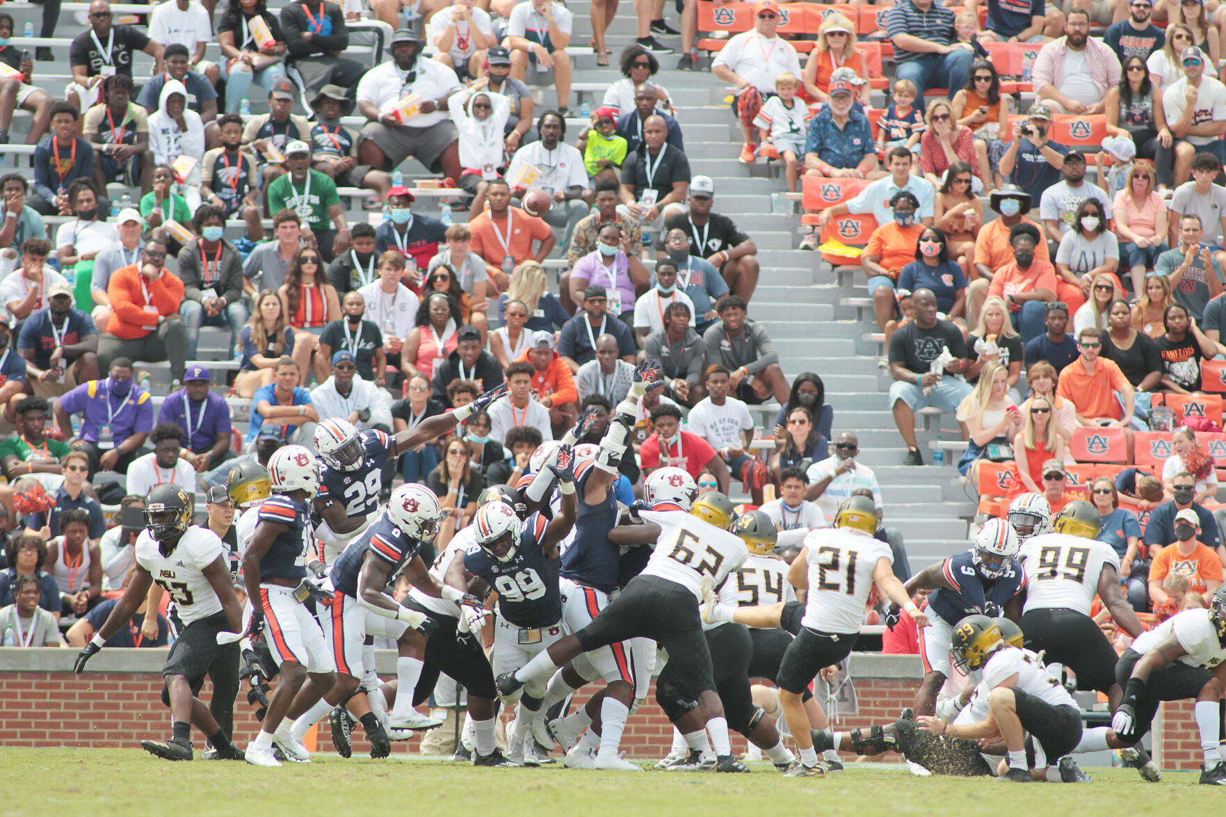 Alabama State University Hornets v Auburn September 11, 2021